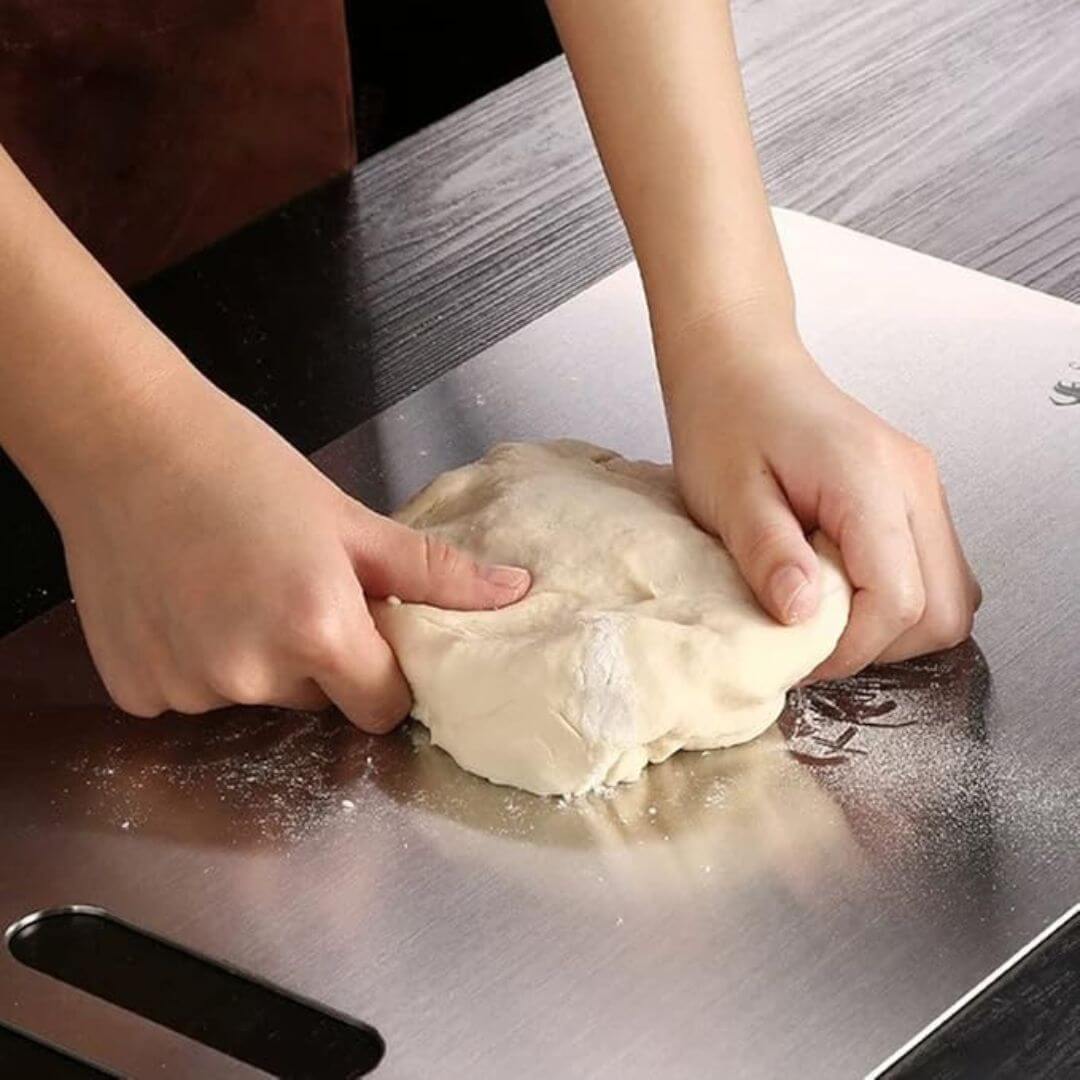 Robust and Hygienic Titanium Cutting Board for the Kitchen