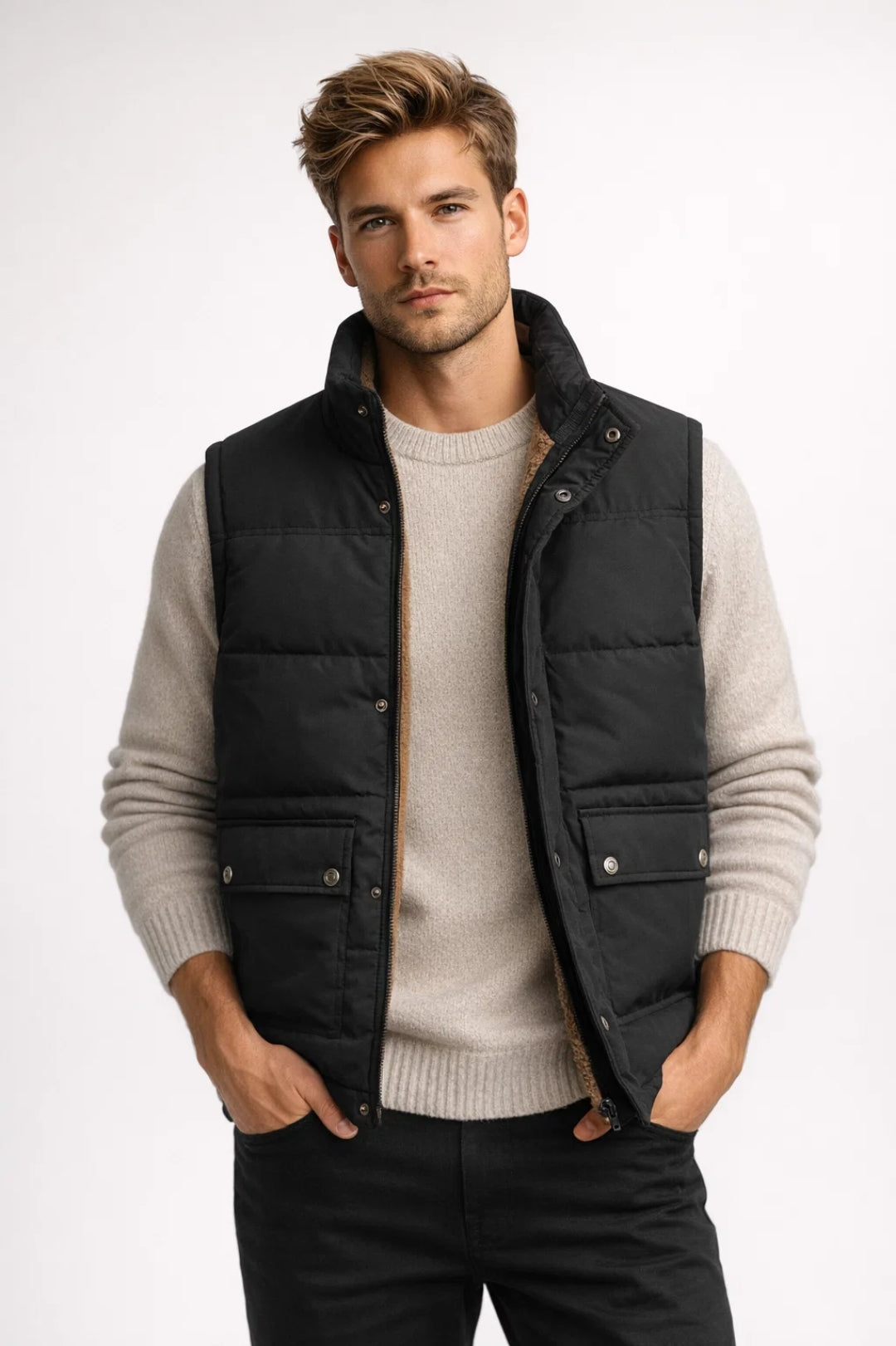 Image of Roland | Men's Puffer Vest Jacket