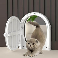 Roman Style Cat Door (Also Suitable for Small Dogs)