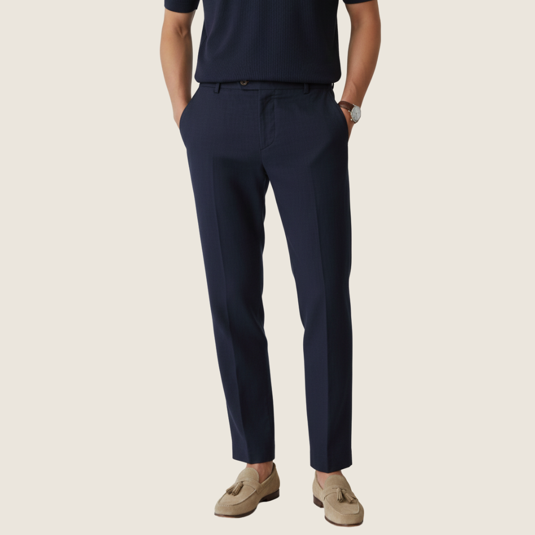 Image of Ronald | Men's Slim-Fit Dress Pants