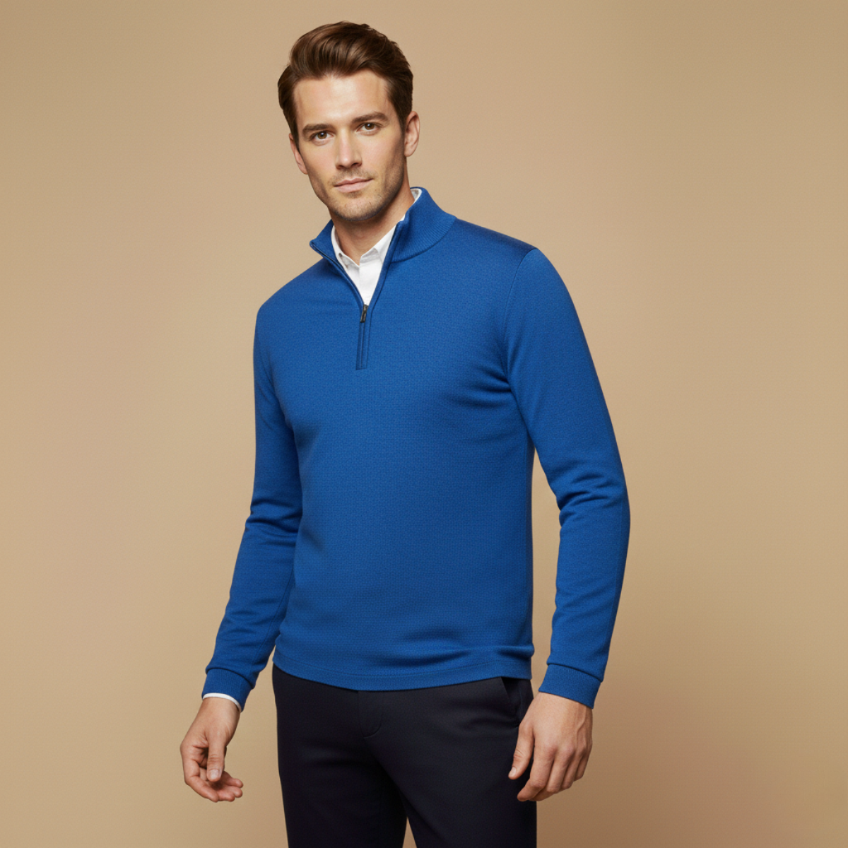 Image of Rowan | Men's Quarter-Zip Sweater