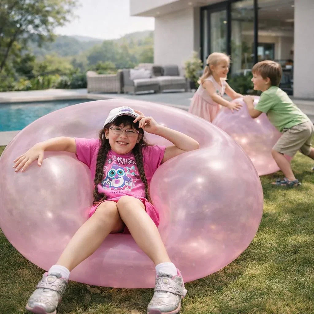Rubber Ball | Inflatable Ball for Kids | Tear-Resistant | Bouncio