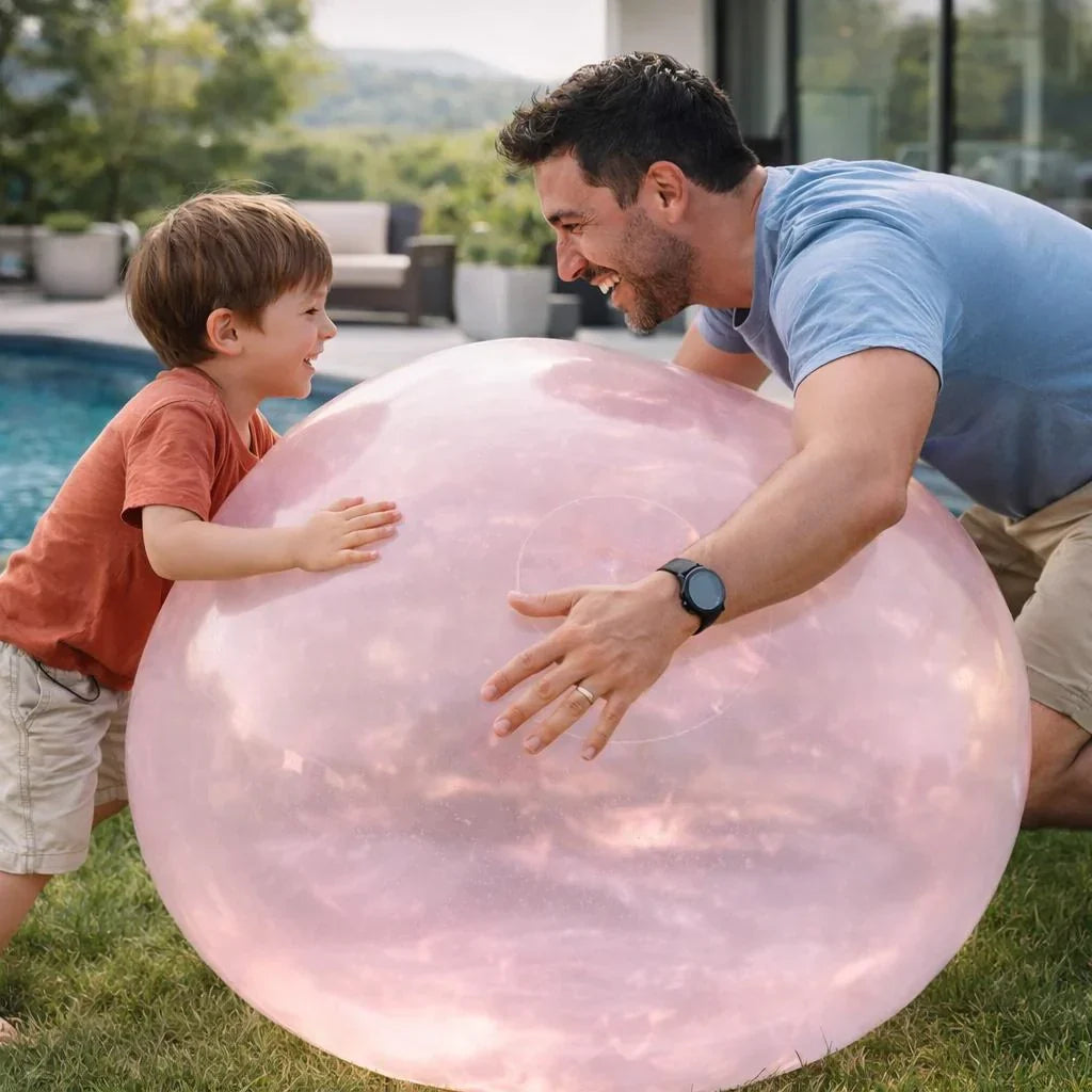 Rubber Ball | Inflatable Ball for Kids | Tear-Resistant | Bouncio