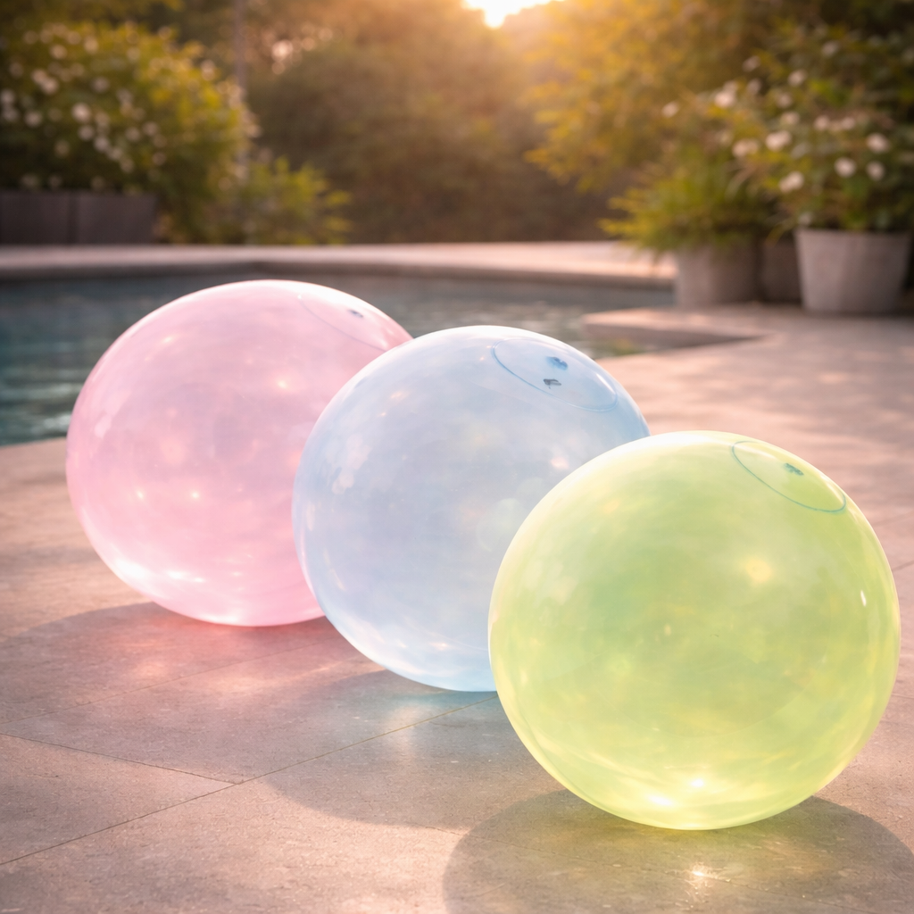 Rubber Ball | Inflatable Ball for Kids | Tear-Resistant | Bouncio