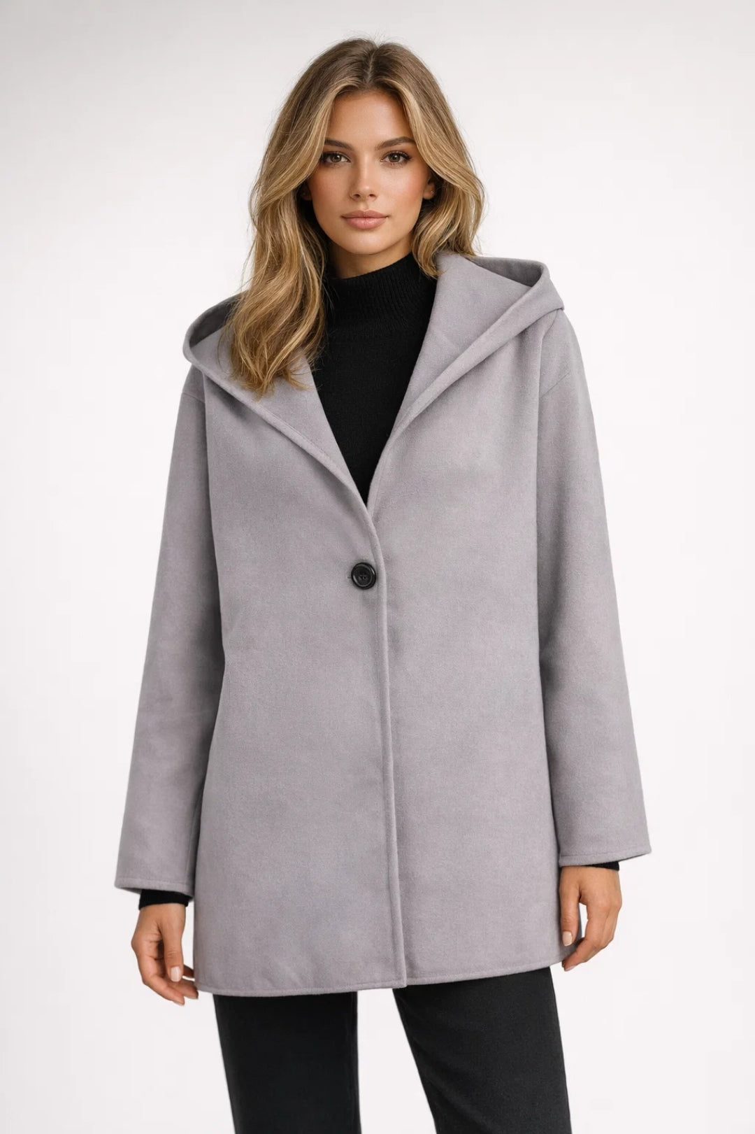 Image of Ruby | Women's Relaxed Fit Hooded Coat