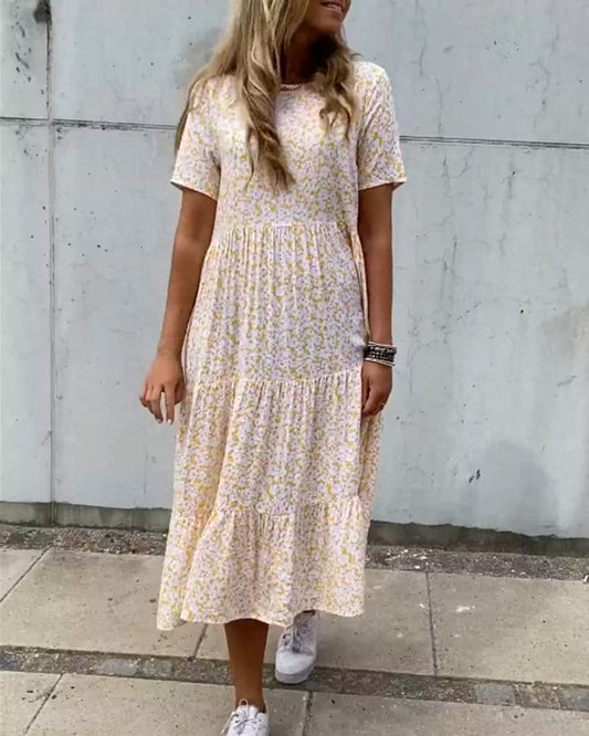 Image of Ruby | Women's Tiered Midi Dress