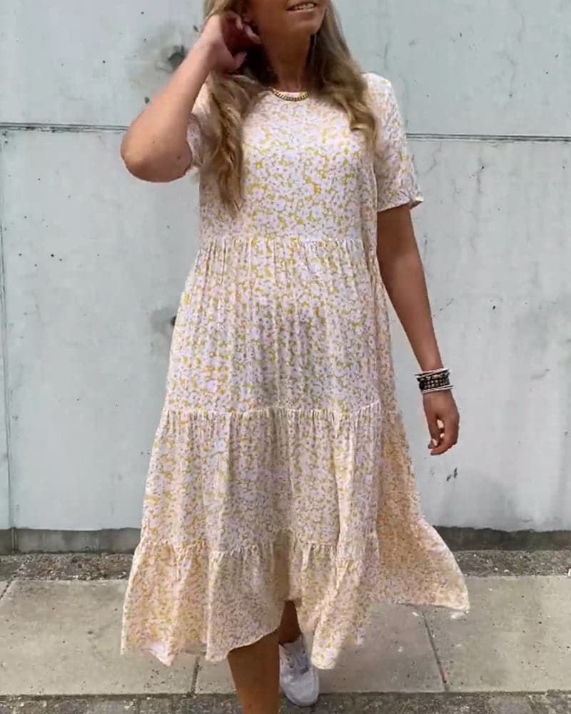 Image of Ruby | Women's Tiered Midi Dress