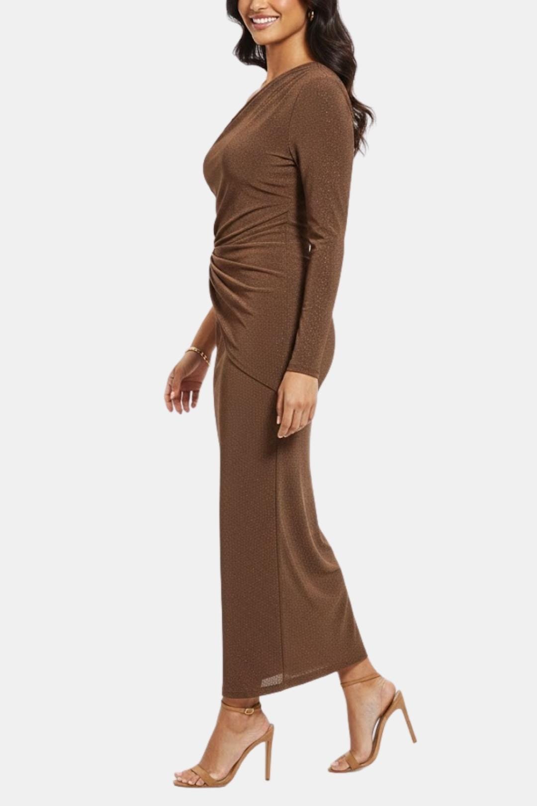 Image of Sadie | Women's One Shoulder Midi Dress
