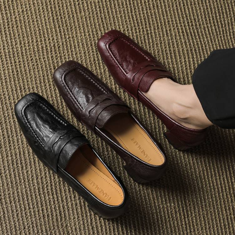 Image of Sadie | Women's Slip-On Block Heel Loafers