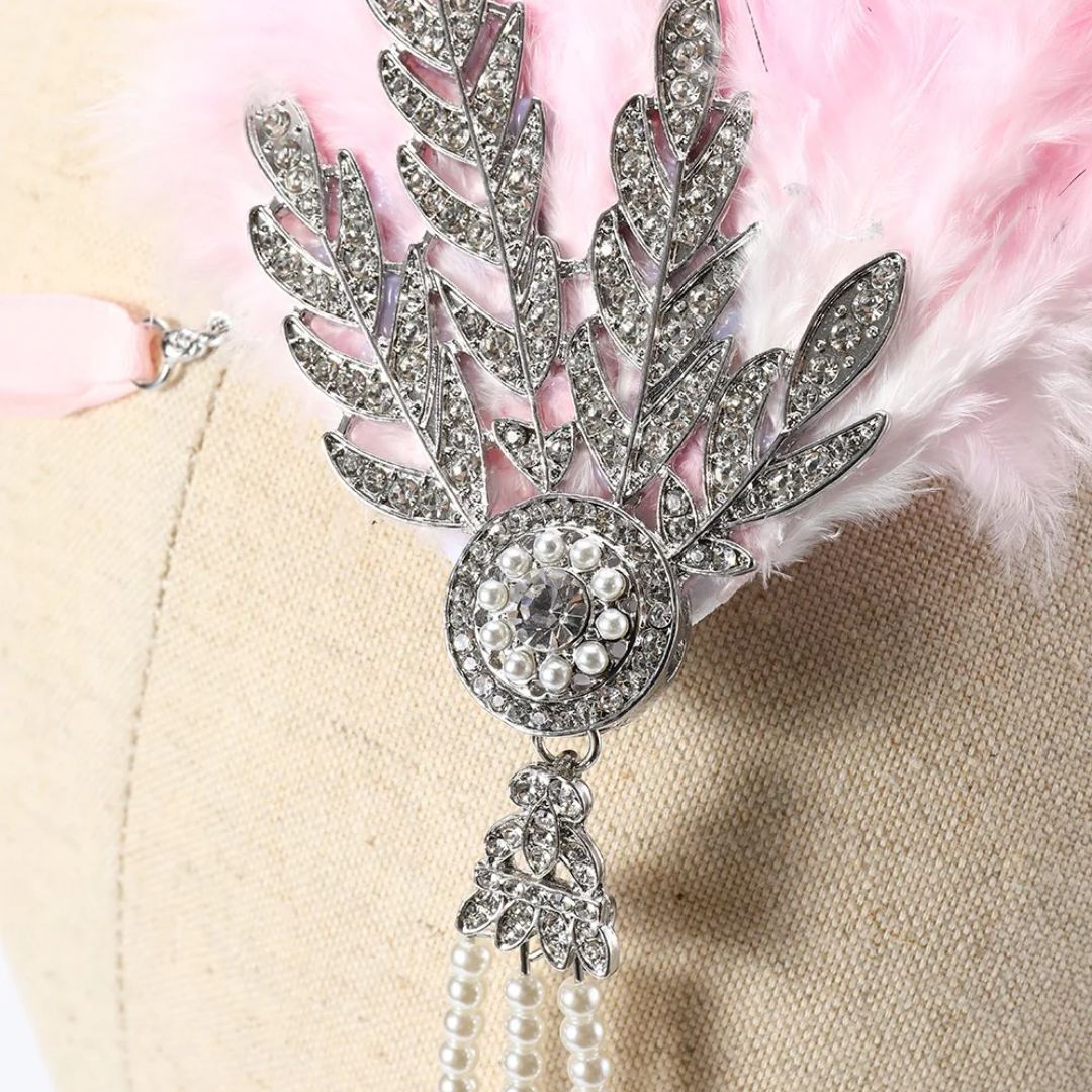 Fleek Fit Dianna Feather Headband | Vintage & Stylish