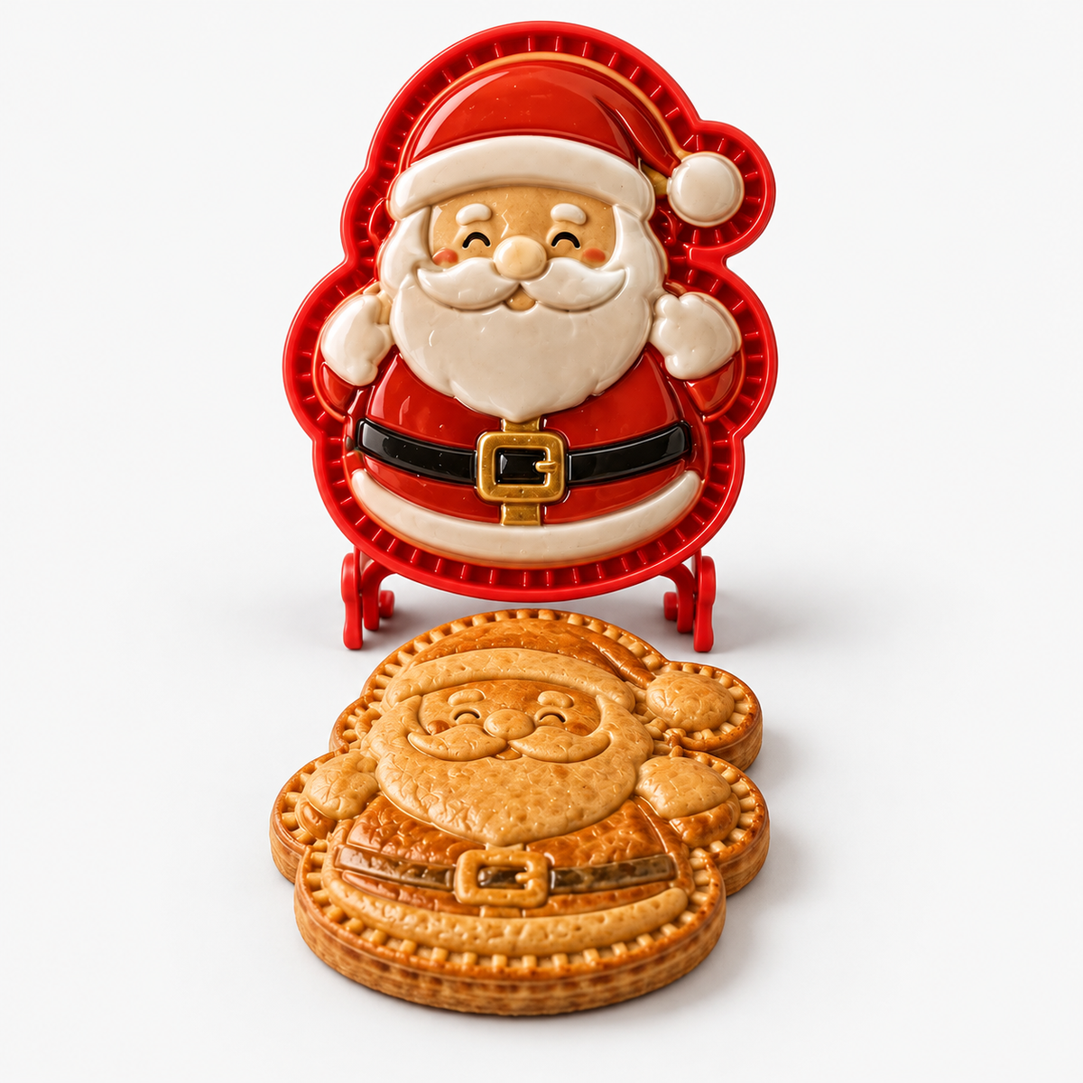 Santa Face Hand Pie Press