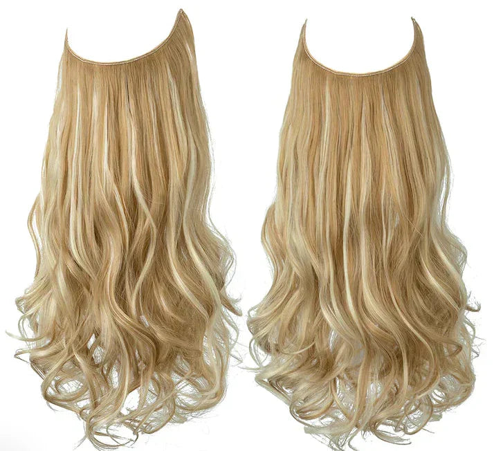 SecretHair | Real Hair Extensions | Natural Wave Volume | Blonde