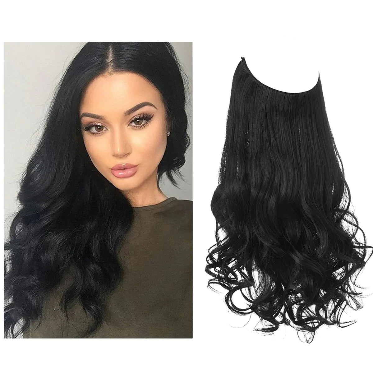 SecretHair | Real Hair Extensions | Natural Wave Volume | Blonde