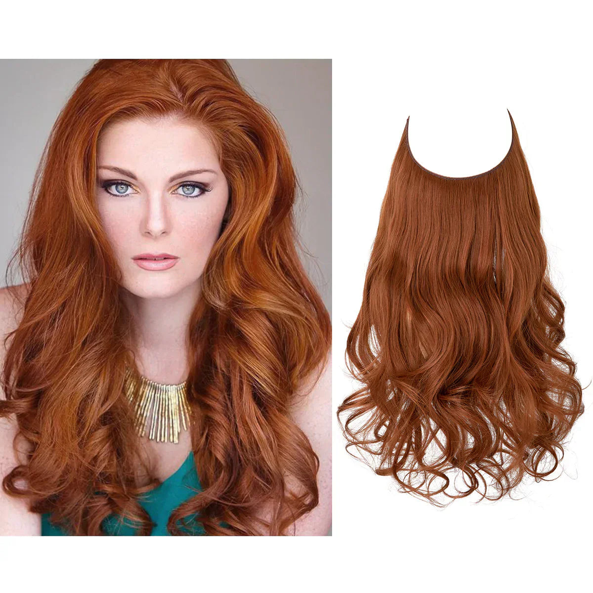 SecretHair | Real Hair Extensions | Natural Wave Volume | Blonde