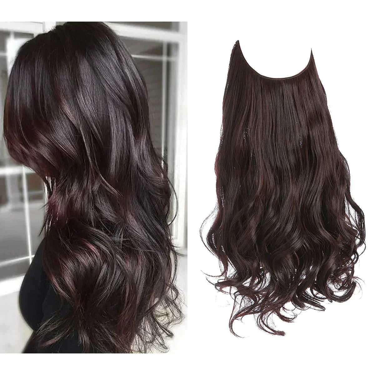 SecretHair | Real Hair Extensions | Natural Wave Volume | Blonde