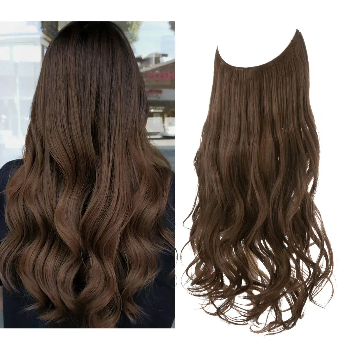 SecretHair | Real Hair Extensions | Natural Wave Volume | Blonde
