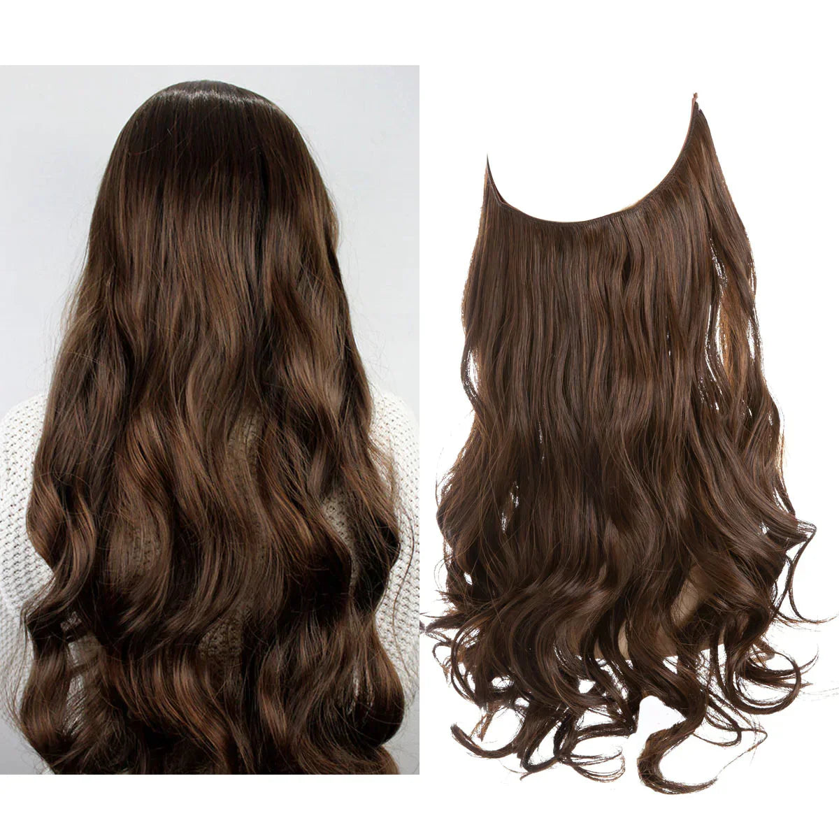 SecretHair | Real Hair Extensions | Natural Wave Volume | Blonde