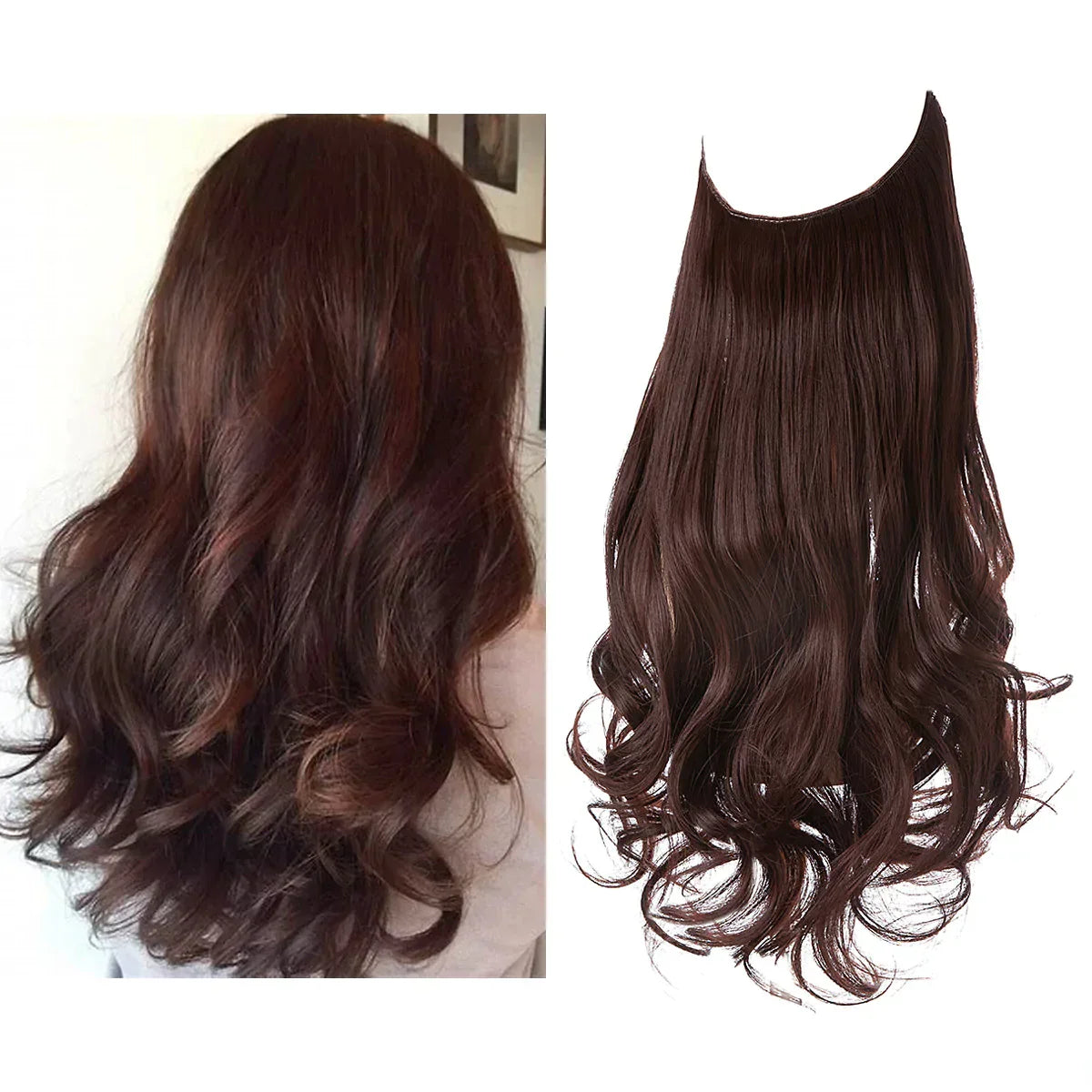 SecretHair | Real Hair Extensions | Natural Wave Volume | Blonde