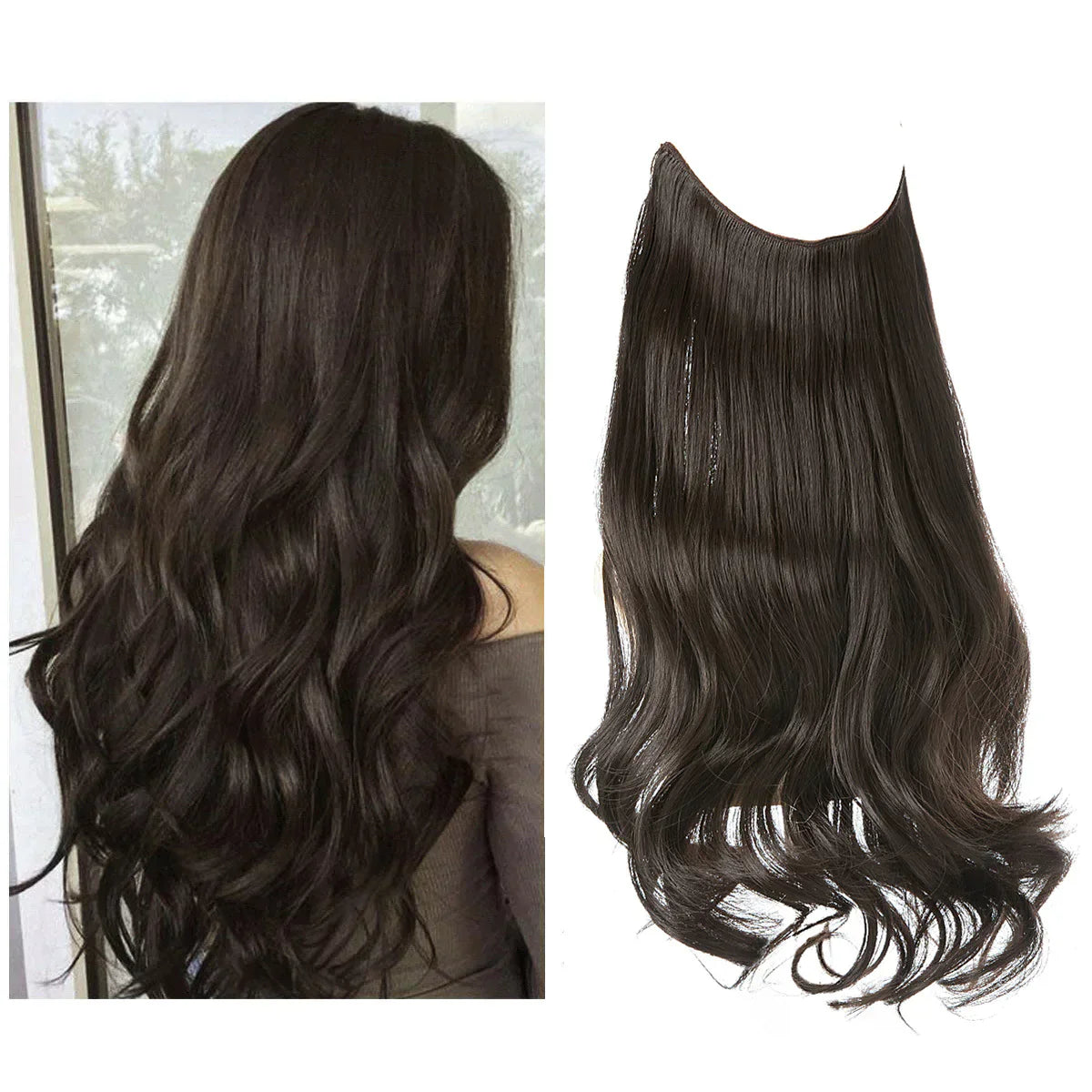 SecretHair | Real Hair Extensions | Natural Wave Volume | Blonde