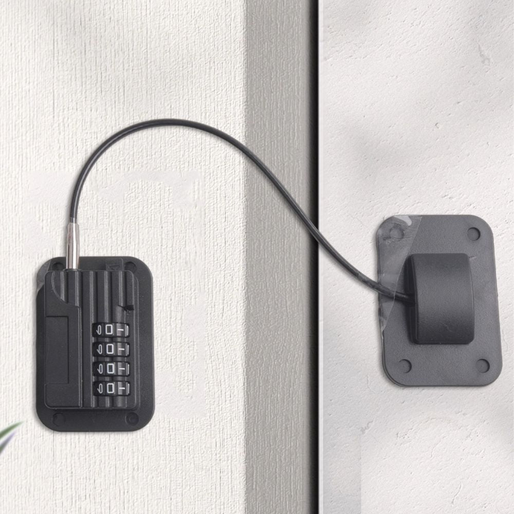 Secure Refrigerator Door Lock with Code for Safety