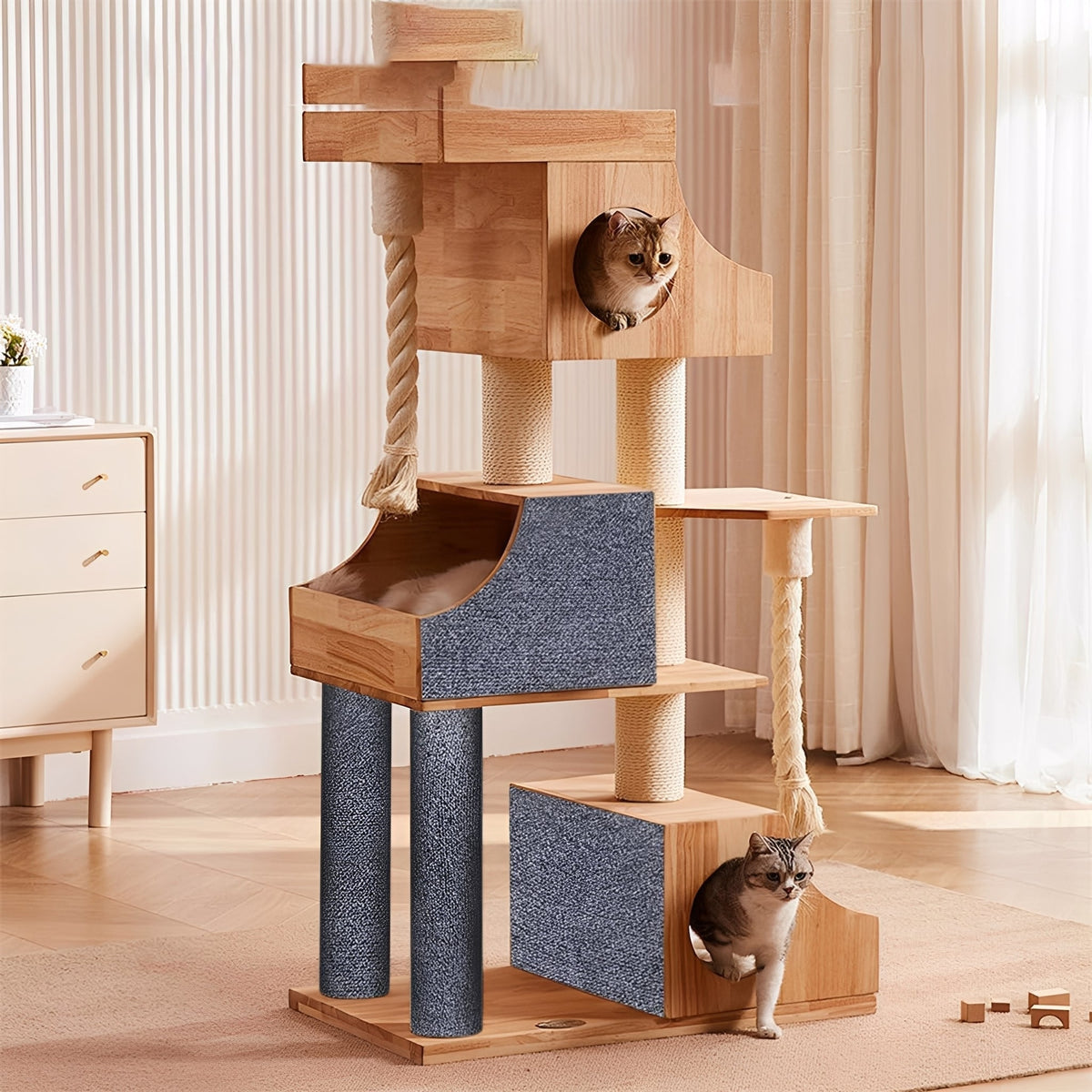 Self-Adhesive Cat Scratch Mat Furniture Protector Pad