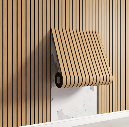 Self-Adhesive Wood-Look Wall Panels
