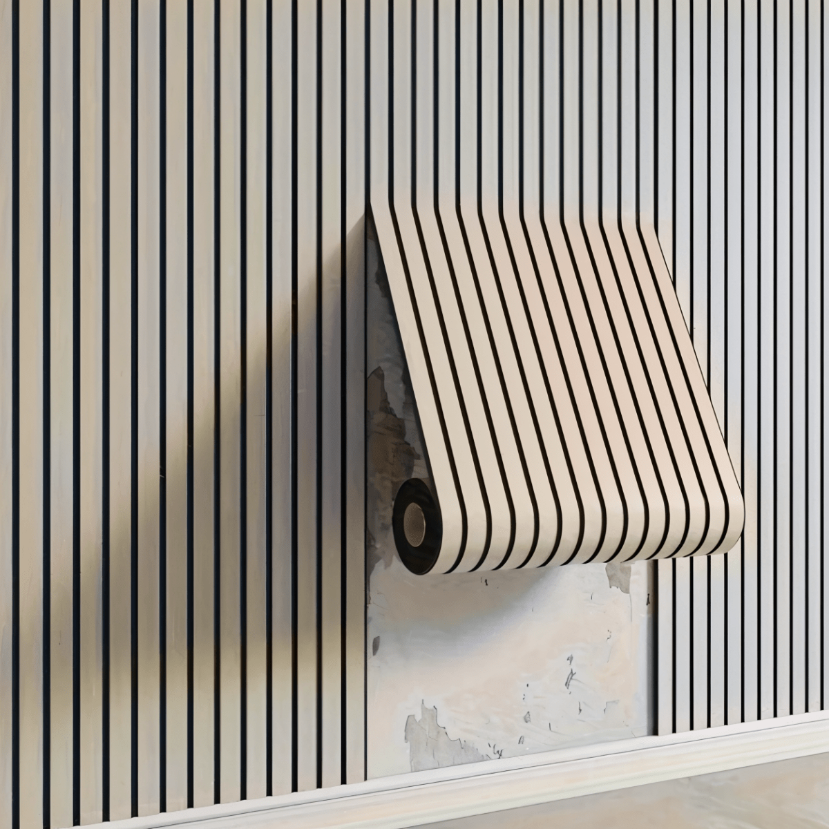 Self-Adhesive Wood-Look Wall Panels