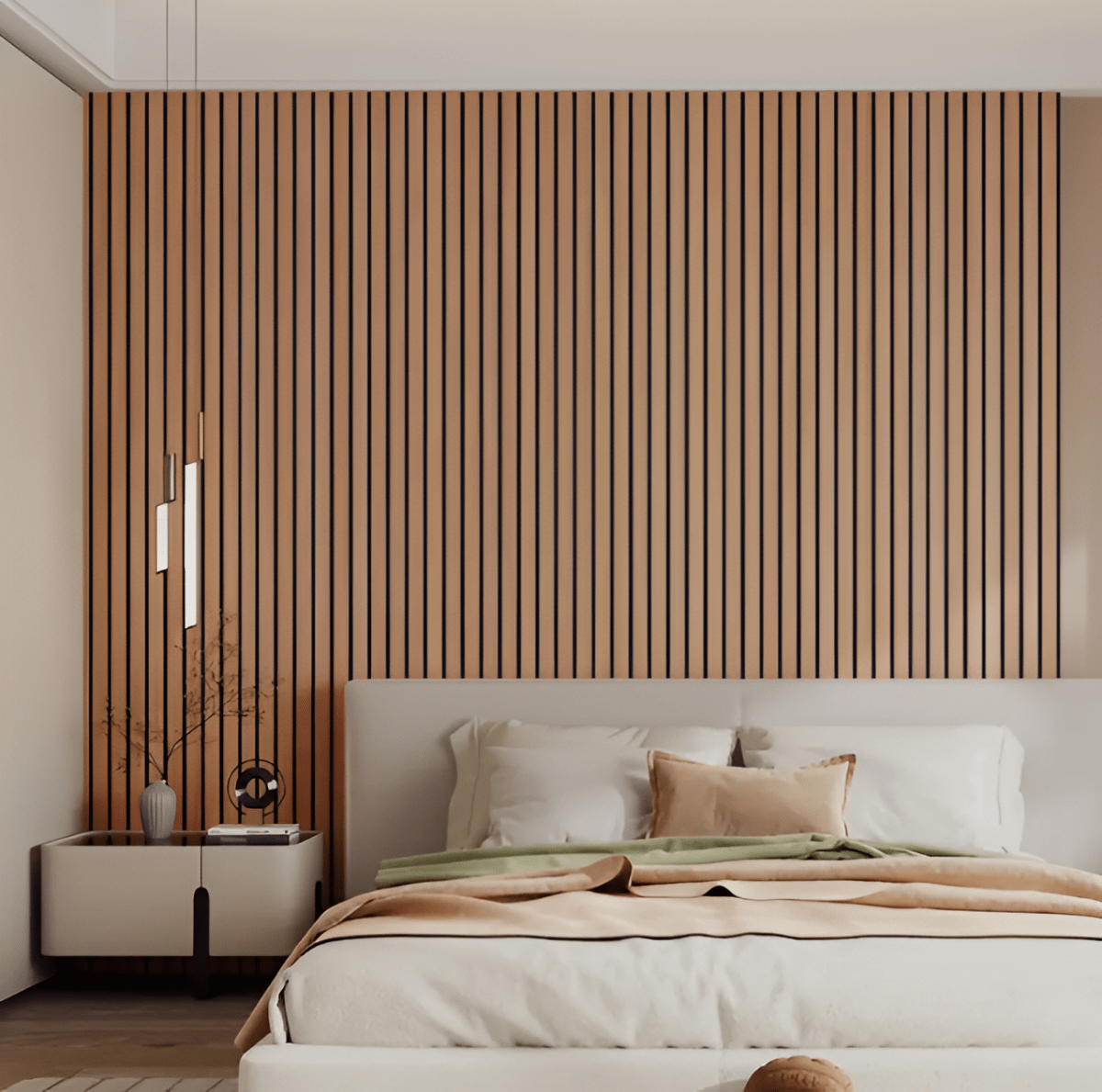 Self-Adhesive Wood-Look Wall Panels