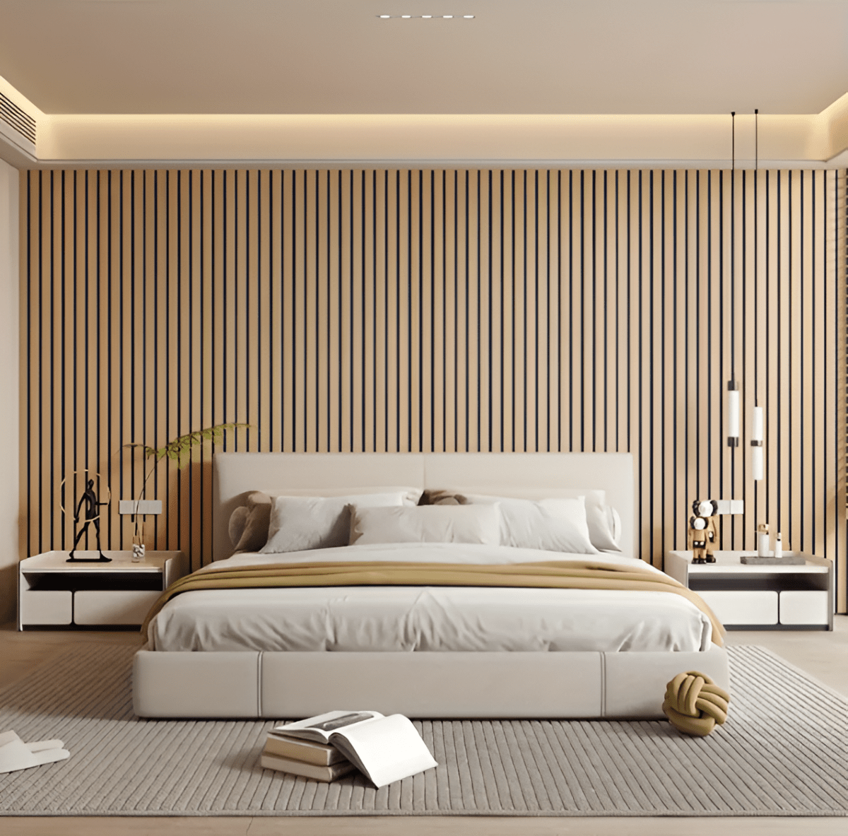 Self-Adhesive Wood-Look Wall Panels