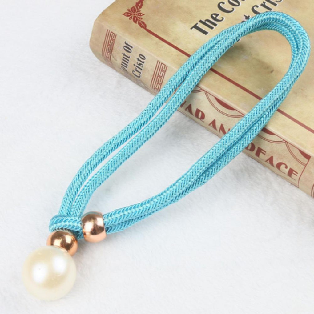 Set of 2 Pearl Curtain Tieback Clips