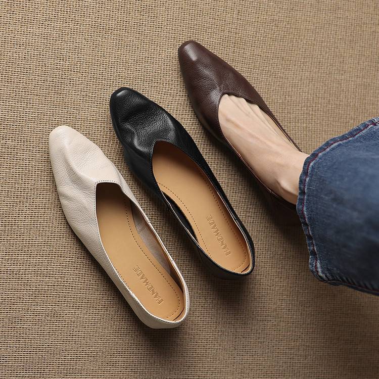 Image of Shannon | Women's Pointed Toe Slip-On Ballet Flats