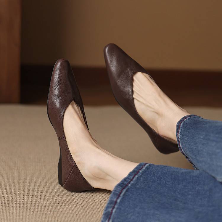 Image of Shannon | Women's Pointed Toe Slip-On Ballet Flats