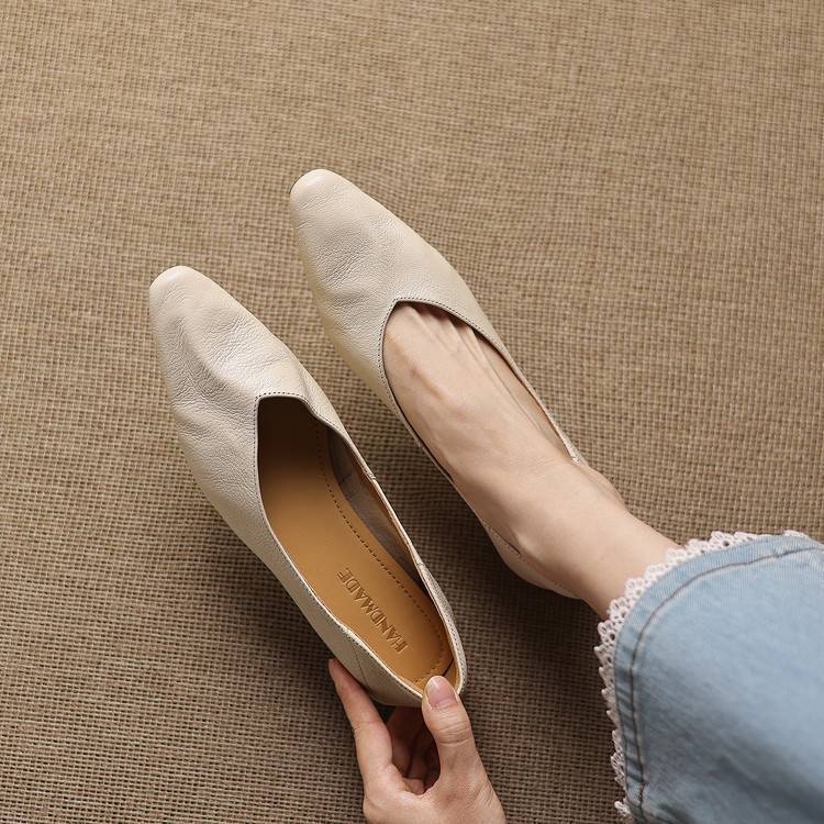 Image of Shannon | Women's Pointed Toe Slip-On Ballet Flats