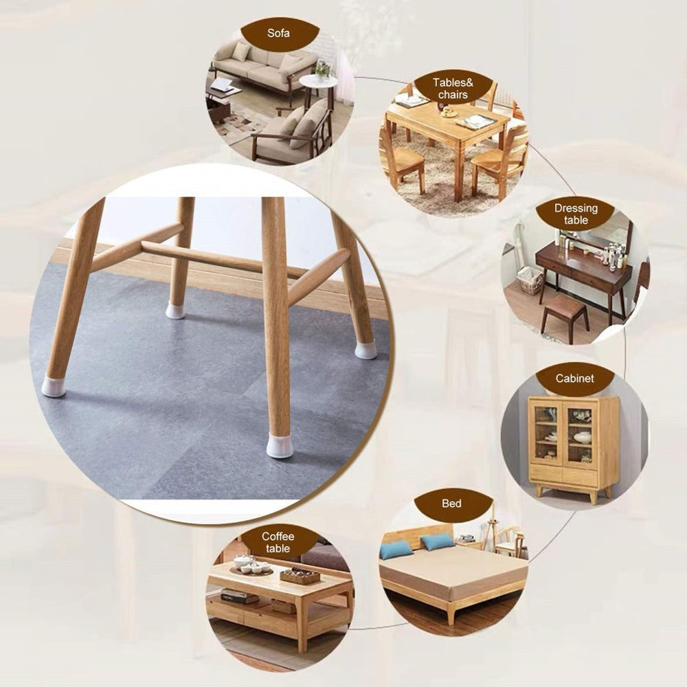 Sibert™ Furniture Leg Protectors (universal: suitable for any shape and size)