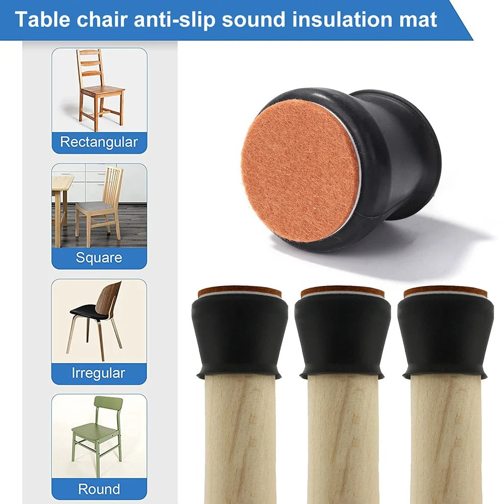 Sibert™ Furniture Leg Protectors (universal: suitable for any shape and size)