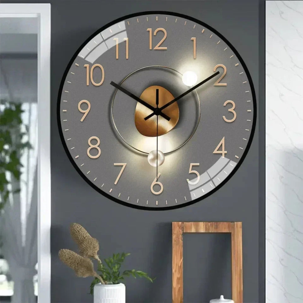 Silent Digital Wall Clock - Clear Time Display for the Home