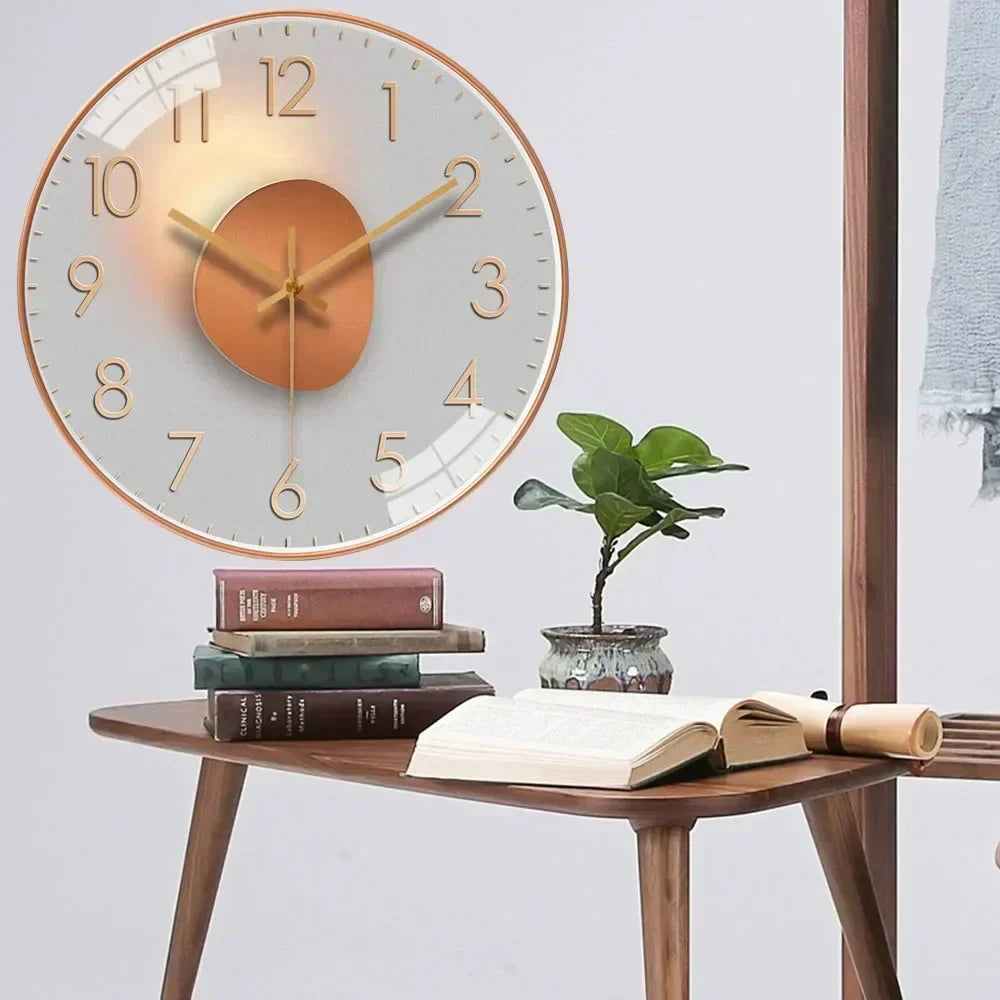 Silent Digital Wall Clock - Clear Time Display for the Home