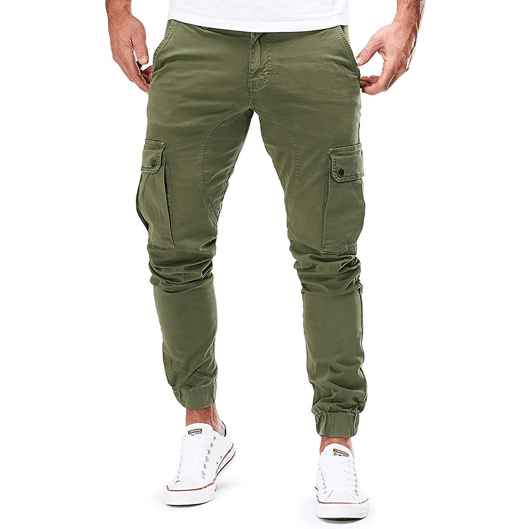 Image of Simon | Men's Slim-Fit Cargo Pants