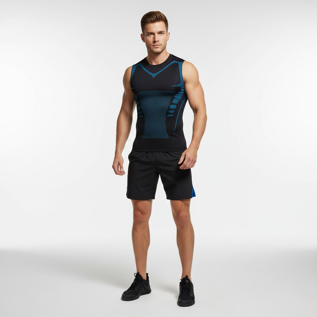 Sleeveless Sports Compression Shirt