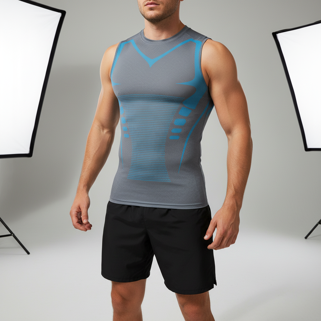 Sleeveless Sports Compression Shirt
