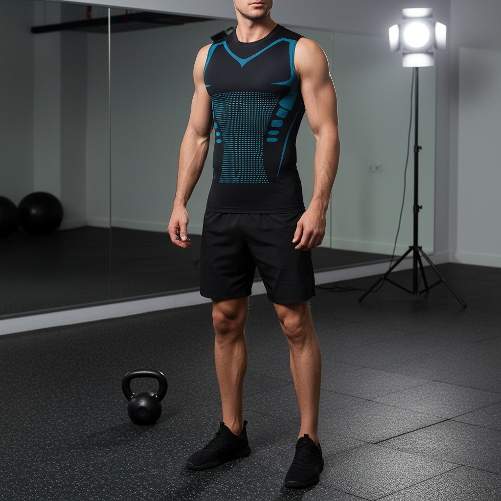 Sleeveless Sports Compression Shirt