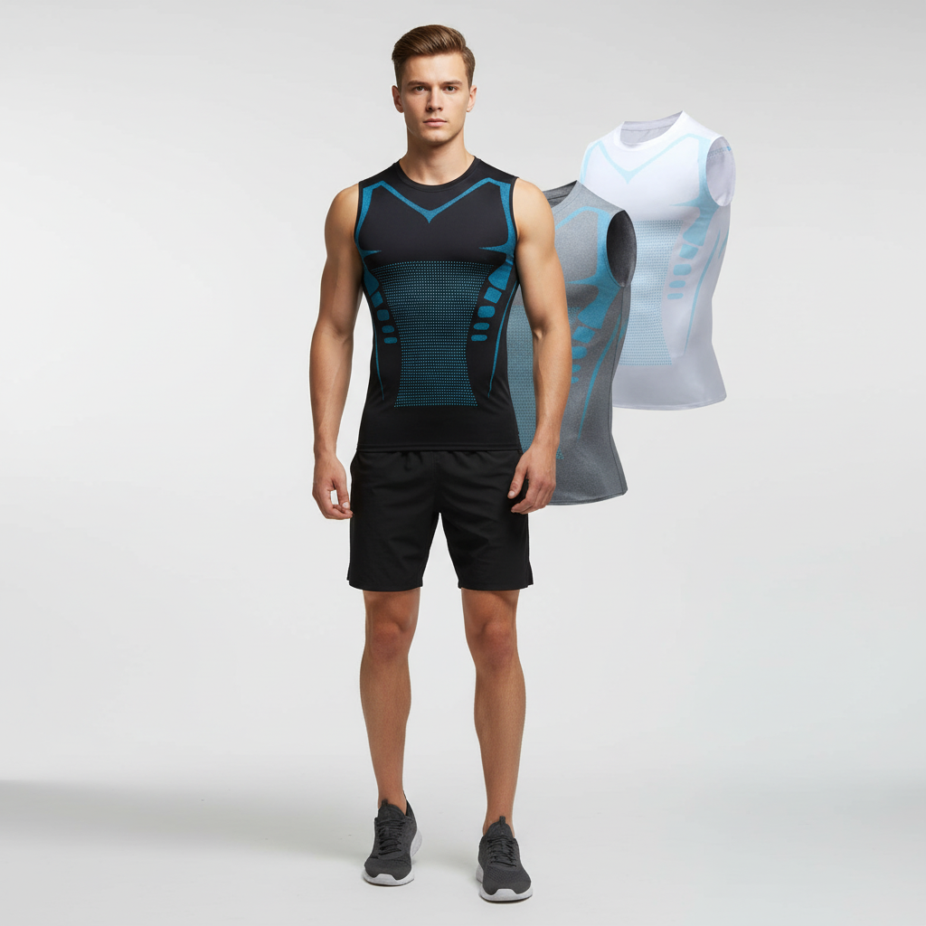 Sleeveless Sports Compression Shirt