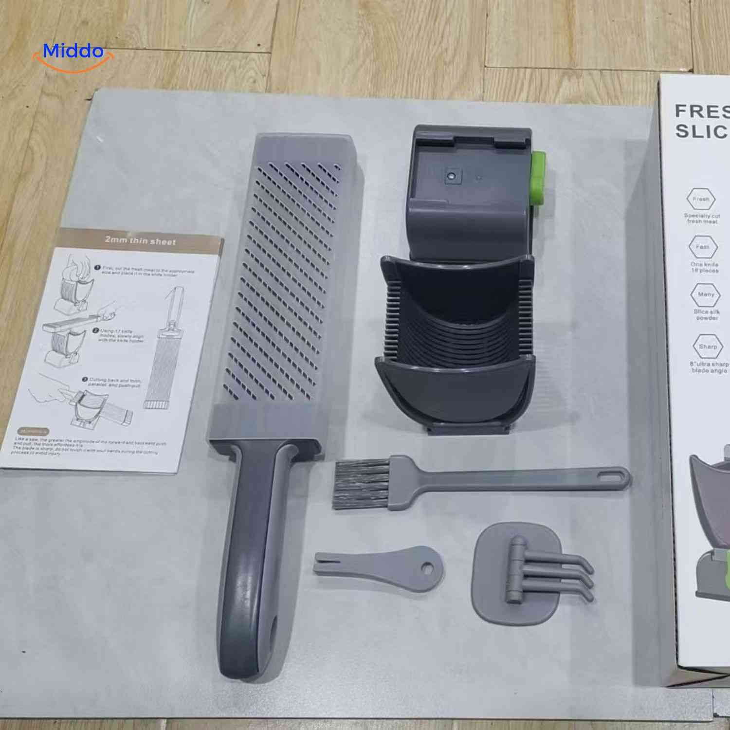Slicora™ Meat Slicing Set | Manual, Thin Slices & Multi-Function
