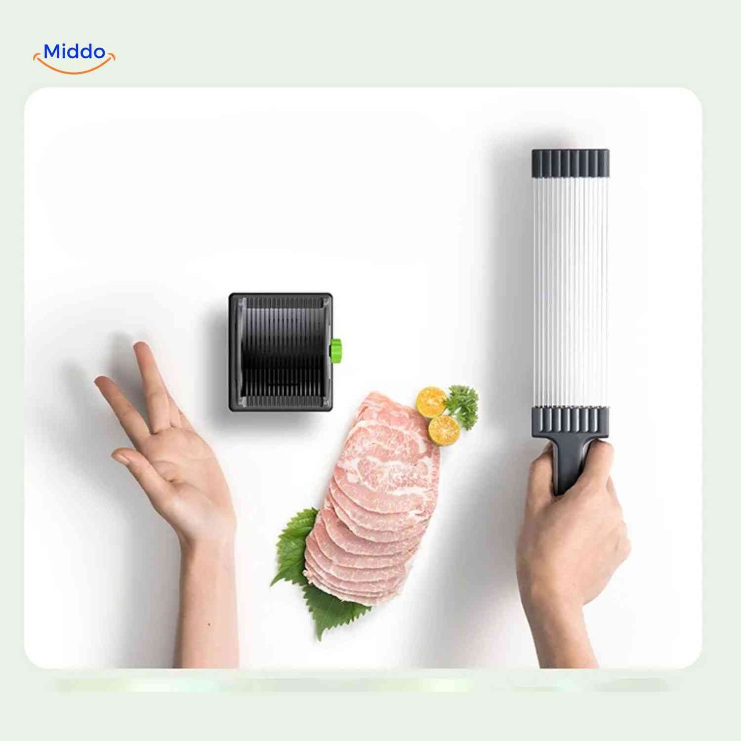 Slicora™ Meat Slicing Set | Manual, Thin Slices & Multi-Function