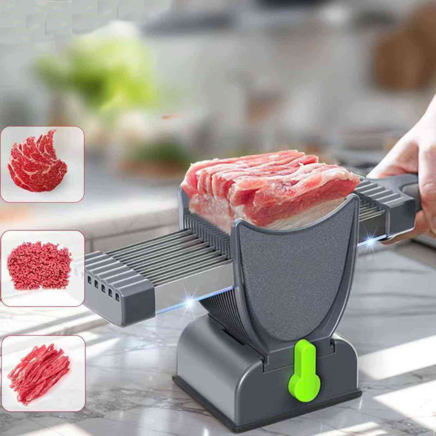 Slicora™ Meat Slicing Set | Manual, Thin Slices & Multi-Function