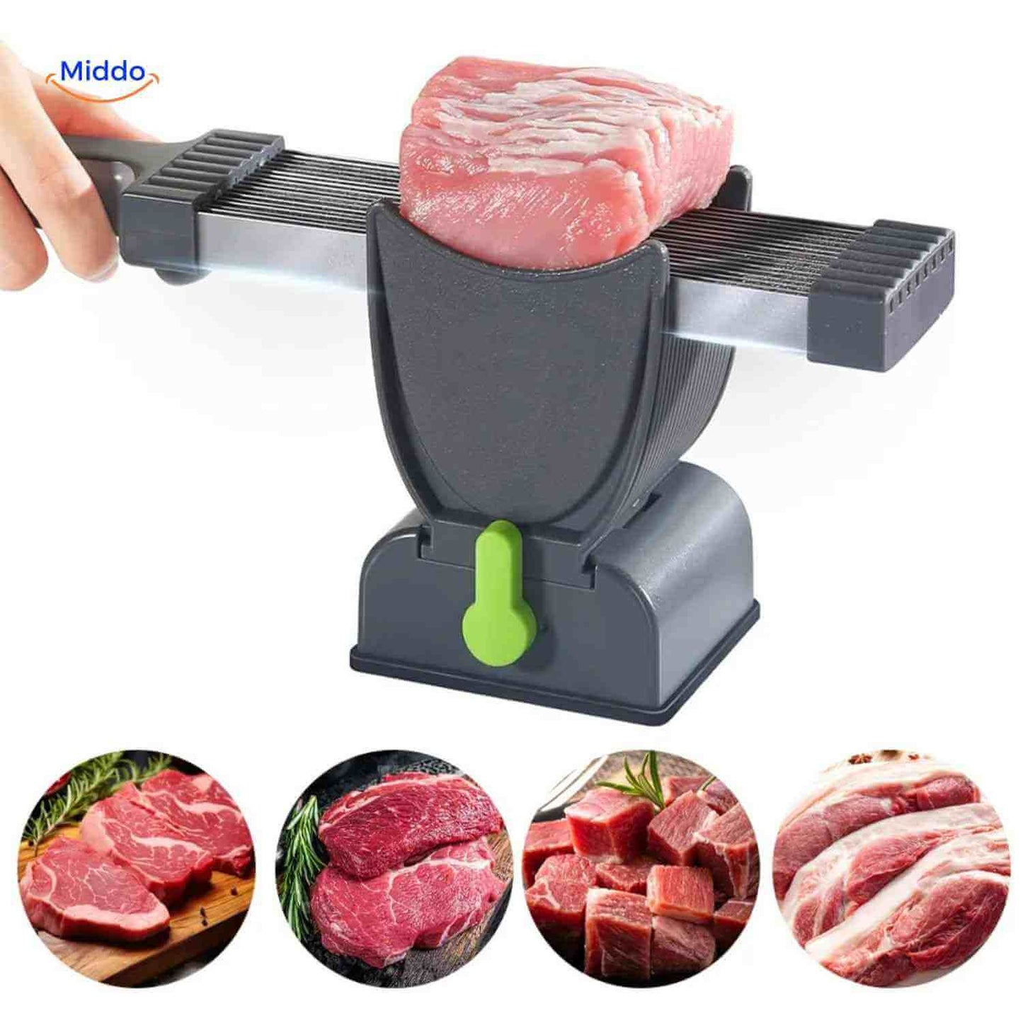 Slicora™ Meat Slicing Set | Manual, Thin Slices & Multi-Function