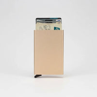 Slim Metal Card Holder with RFID Blocking