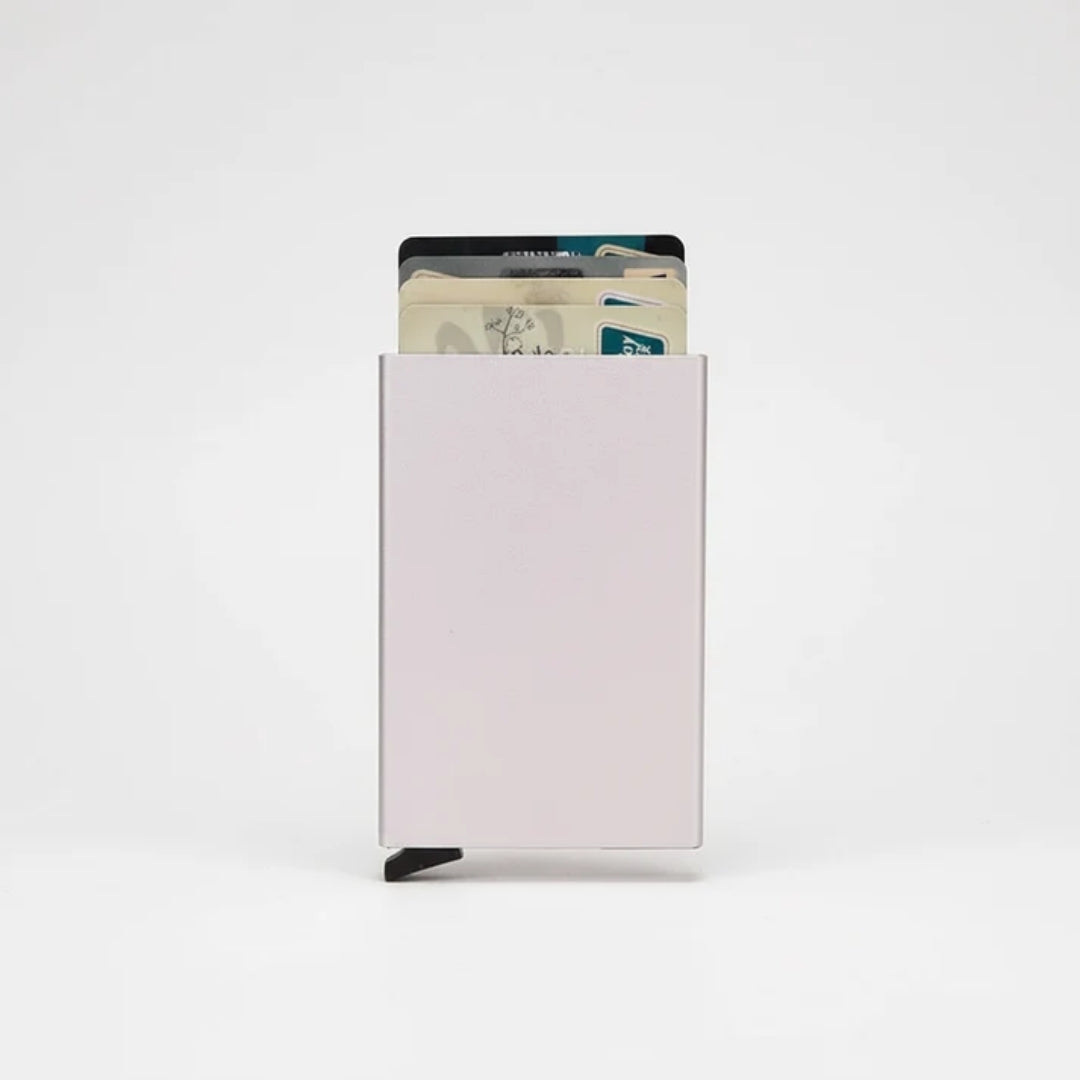 Slim Metal Card Holder with RFID Blocking