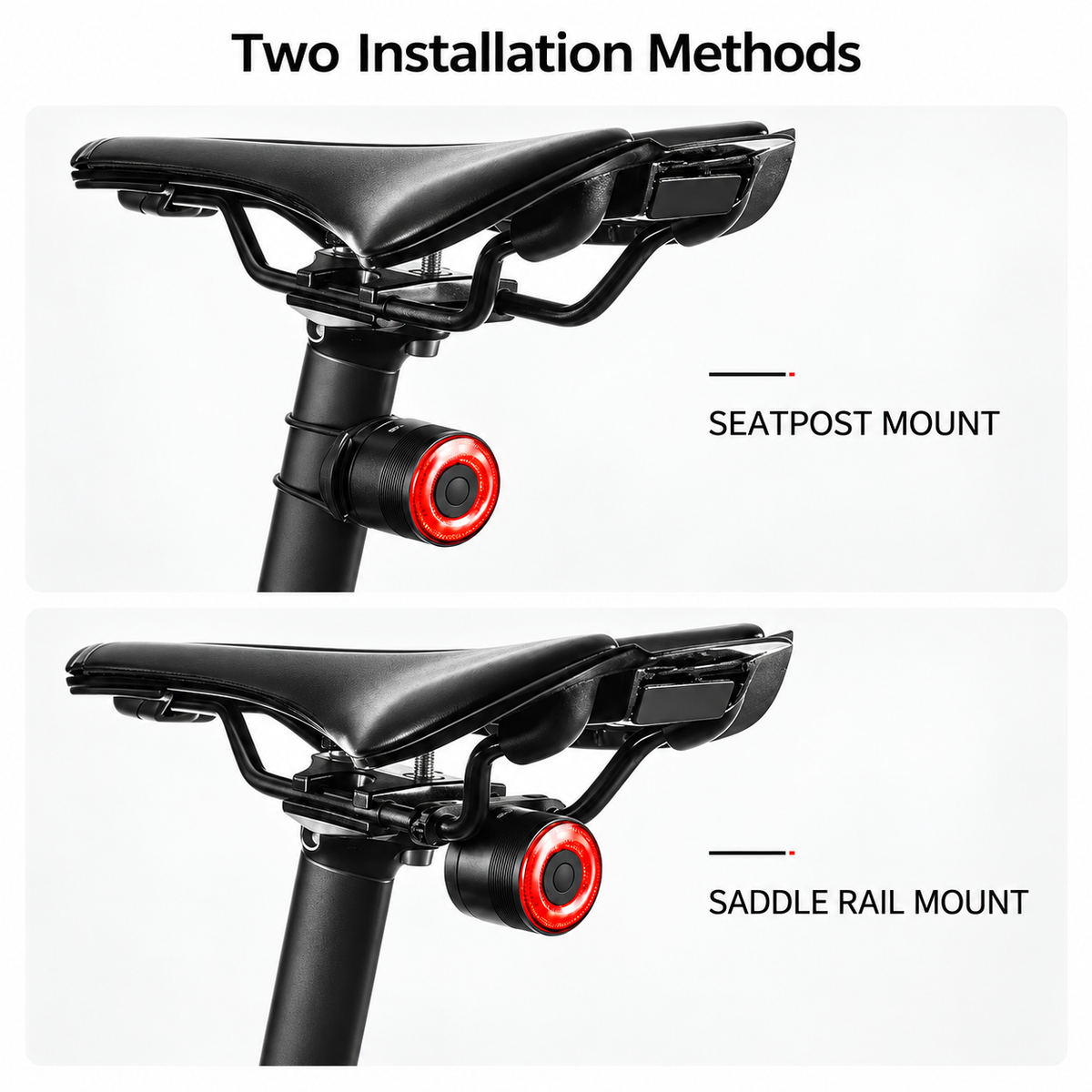 Smart Automatic Rear Bike Light