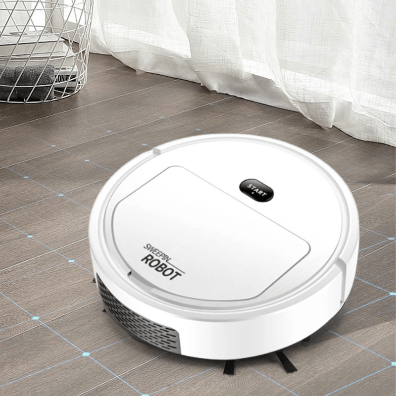 Smart Robot Vacuum for Automated Deep Cleaning & Air Purification